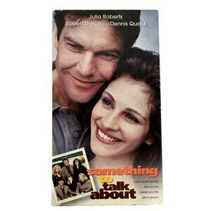 Something To Talk About 1995 VHS Julia Roberts Dennis Quaid Romantic RATED R